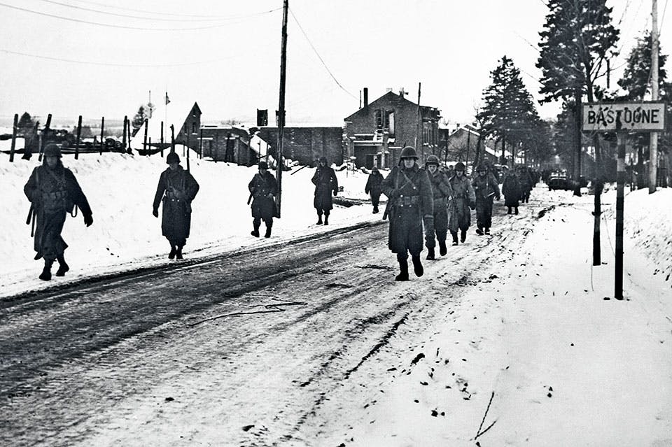 ardenneroffensiven bastogne amerikanska soldater 101 airborne division